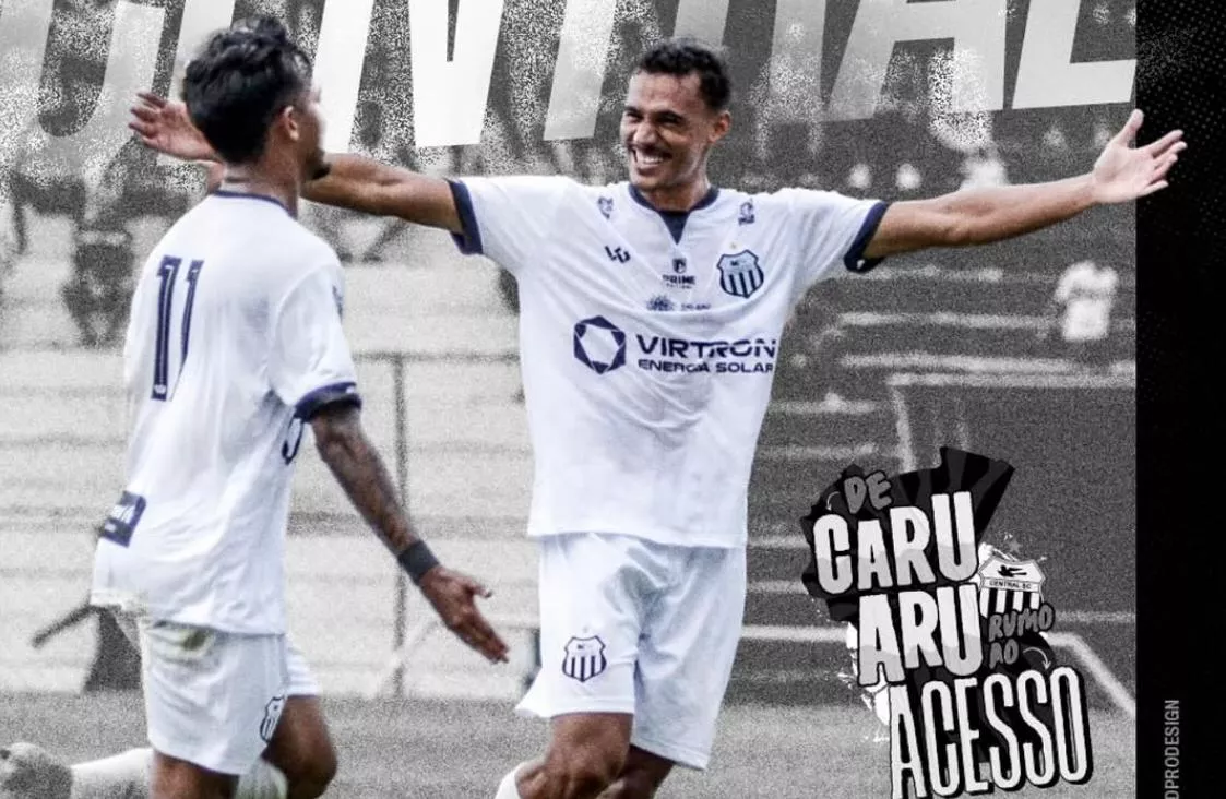 Santa Cruz-RN 0 x 2 Central-PE – Cardeal amarga 2º jogo seguido sem vencer