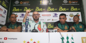Série D: Sérgio Frota apresenta novo técnico do Sampaio Corrêa e espera reação imediata