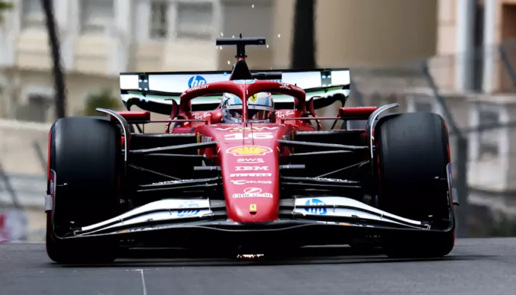 Leclerc domina 1º treino livre do GP de Mônaco; Bortoleto é 18º