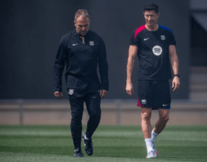 Flick coloca Lewandowski no banco e quer Barcelona 'leve' na semi da Liga dos Campeões