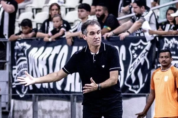 Técnico do Ceará exalta invencibilidade como mandante: “Não falta vontade”