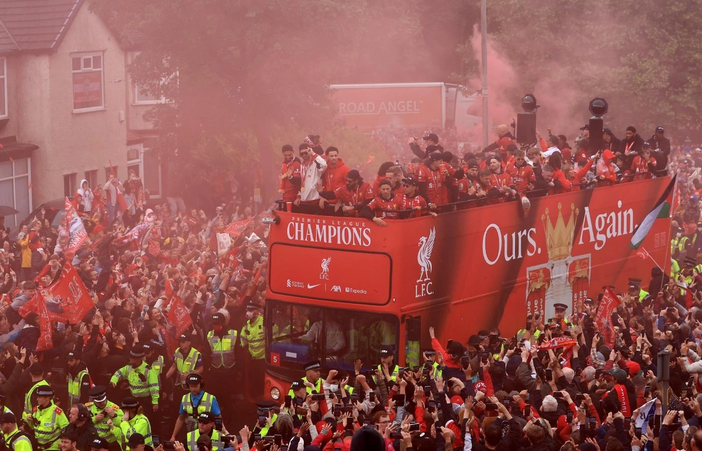 Atropelamento durante comemoração de título do Liverpool deixa 4 torcedores gravemente feridos 1 Foto: Divulgação / Liverpool FC