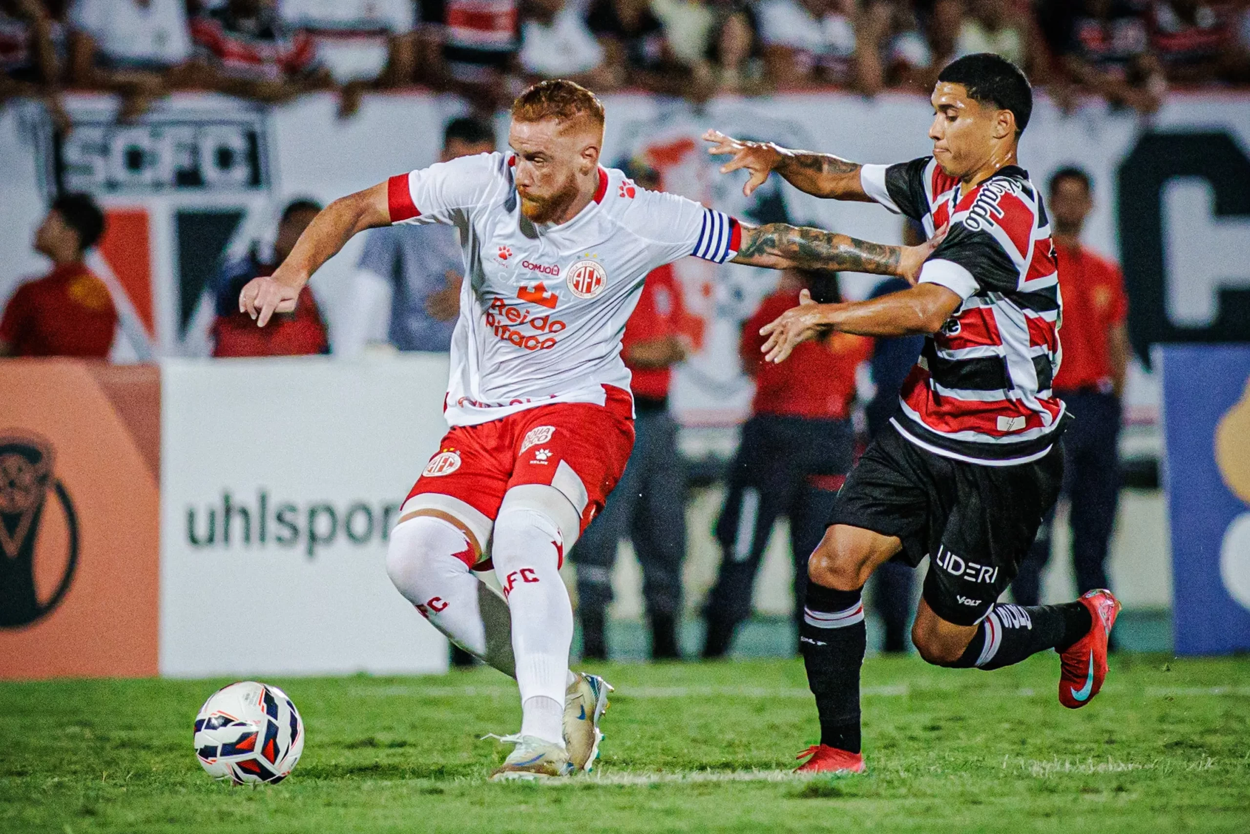 Santa Cruz-PE 2 x 1 América-RN - Cobra Coral vira líder na Série D 2 Santa Cruz América-RN Série D