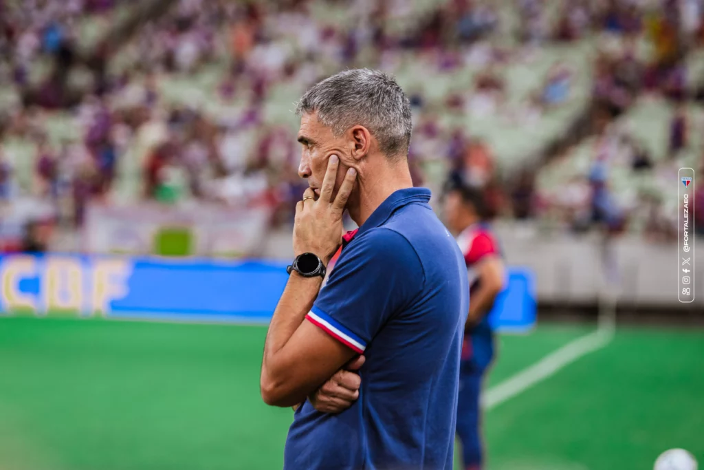 Técnico do Fortaleza desabafa em nova derrota: “Não tenho vontade de falar”