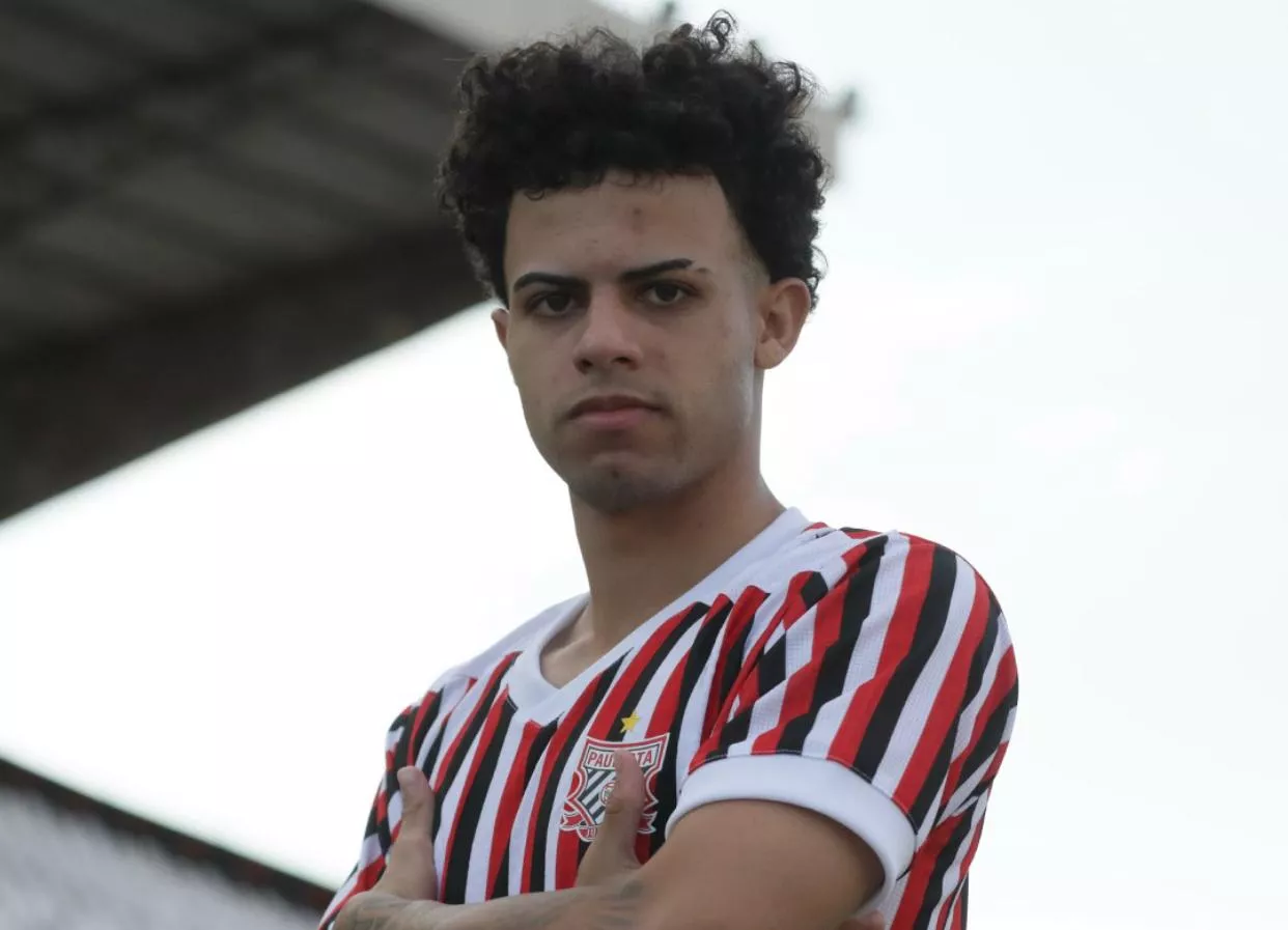 Kayque começou a carreira na base do Corinthians (Foto: Divulgação / Paulista)