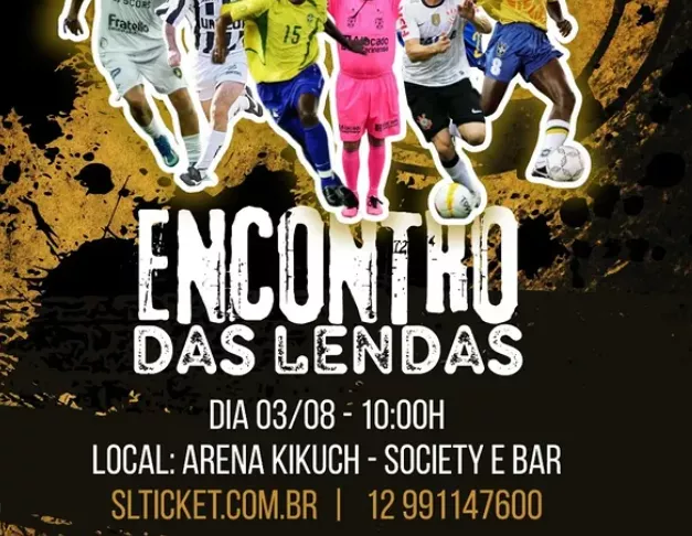 Encontro das Lendas acontece em agosto, na cidade de Taubaté
