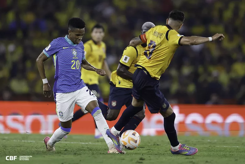 Brasil empata com Equador pelas Eliminatórias