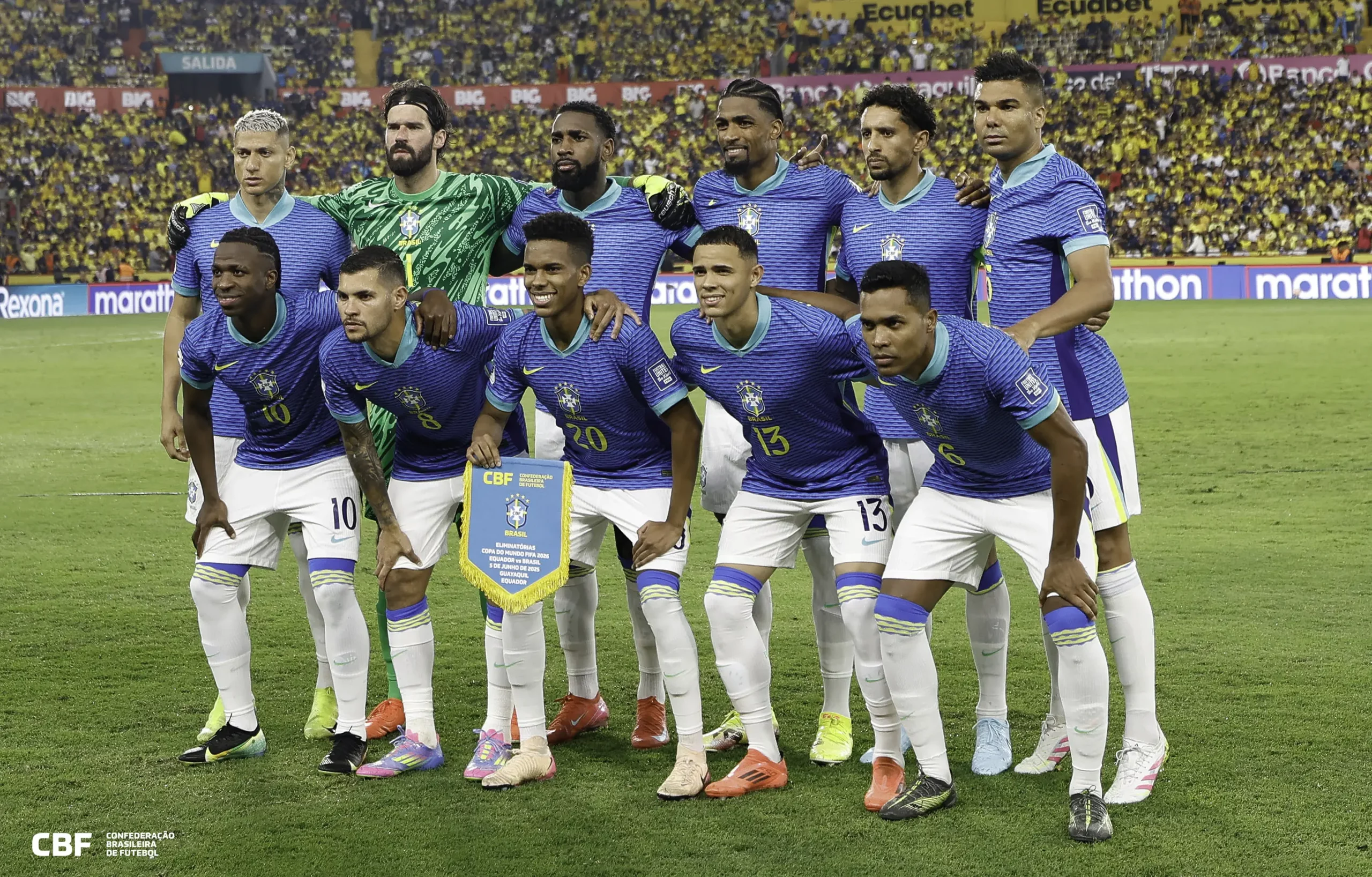 Brasil busca reencontrar o caminho das vitórias nas eliminatórias - Foto: Rafael Ribeiro/CBF