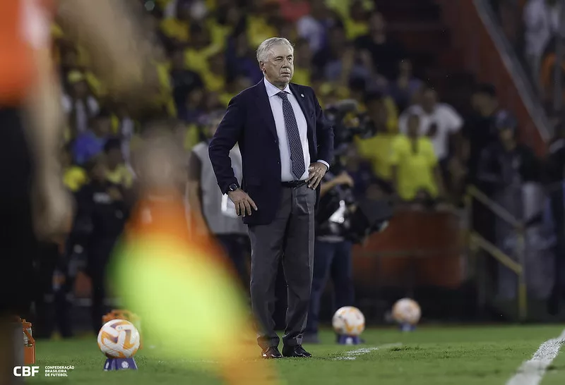 PLACAR FI: Brasil empata na estreia de Ancelotti! Confira RESULTADOS de QUINTA-FEIRA (Foto: Rafael Ribeiro/CBF)