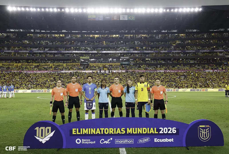 Assista aos MELHORES MOMENTOS de Equador x Brasil e os detalhes de estreia de Ancelotti 2 54570460745 e45952bd85 c