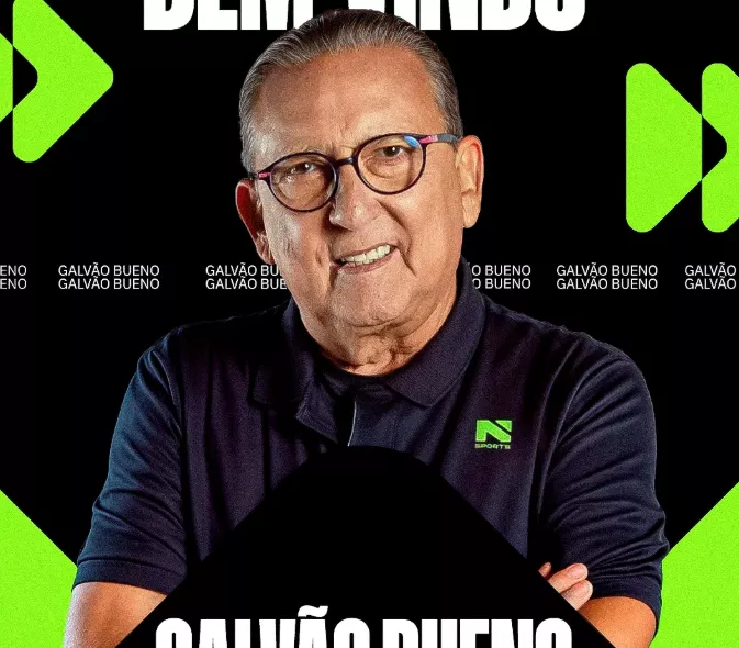 Galvão Bueno é anunciado como novo sócio de canal esportivo