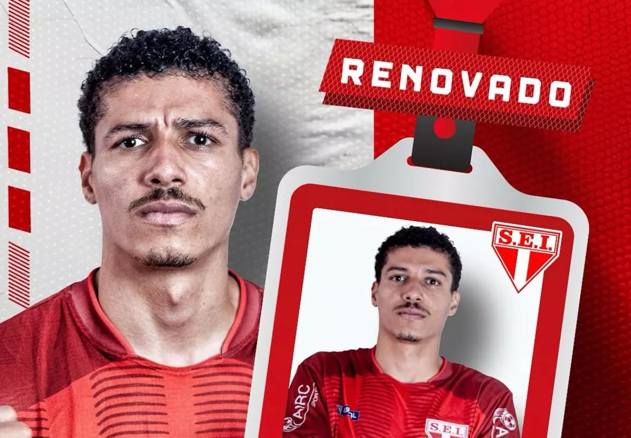 Volante Kleberson é um dos cinco atletas que permanecem (Foto: Divulgação / Itapirense)