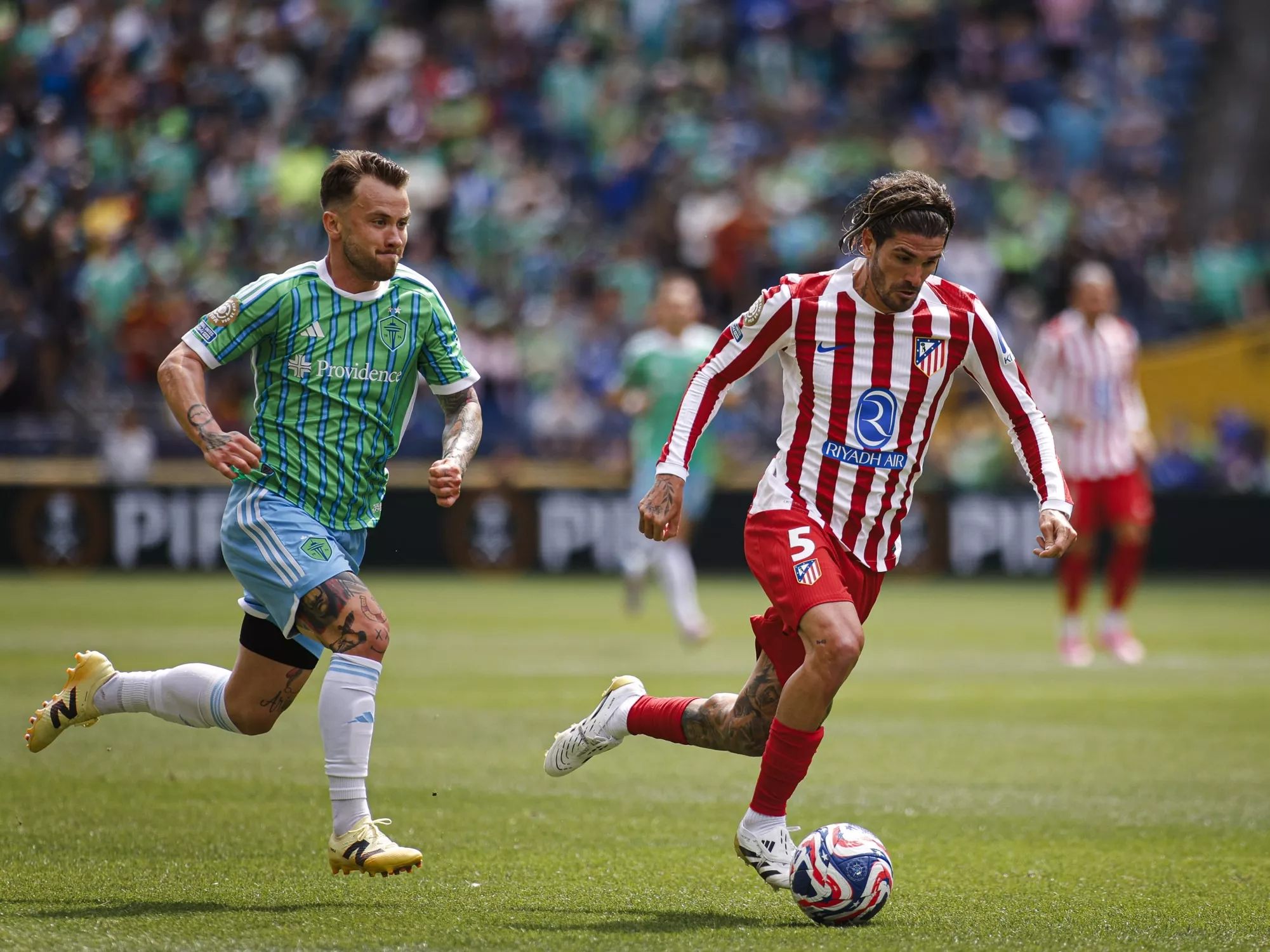 Seattle Sounders 1 x 3 Atletico de Madrid - Primeira vitória no Mundial 2 Seattle 1 x 3 Atlético de Madrid - Primeira vitória no Mundial (Foto: Divulgação/Atletico)