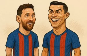 Cristiano Ronaldo e Messi juntos. Veja quem quer isso!
