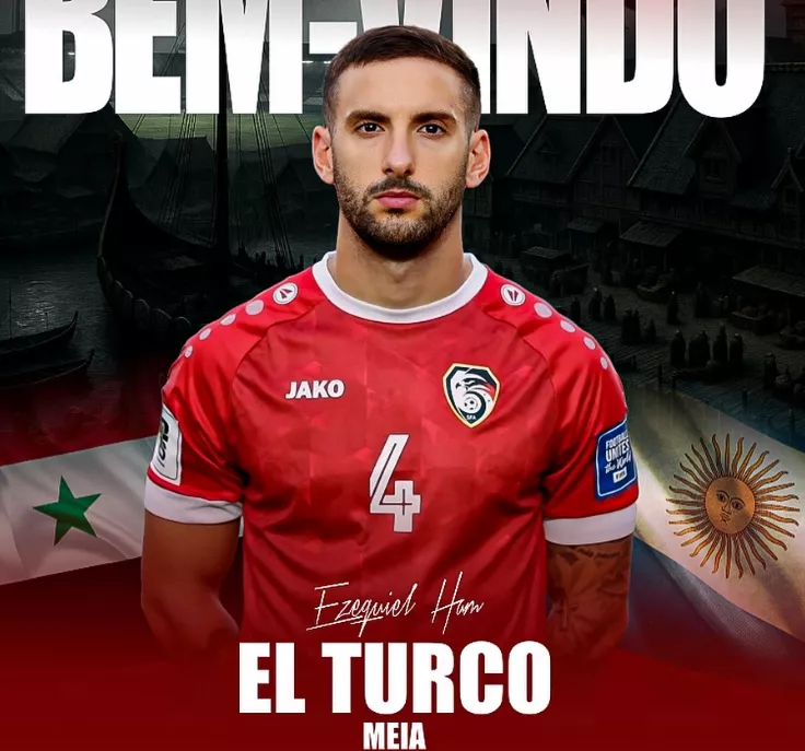 El Turco é o novo reforço do Atlético-GO - Foto: Comunicação/ACG