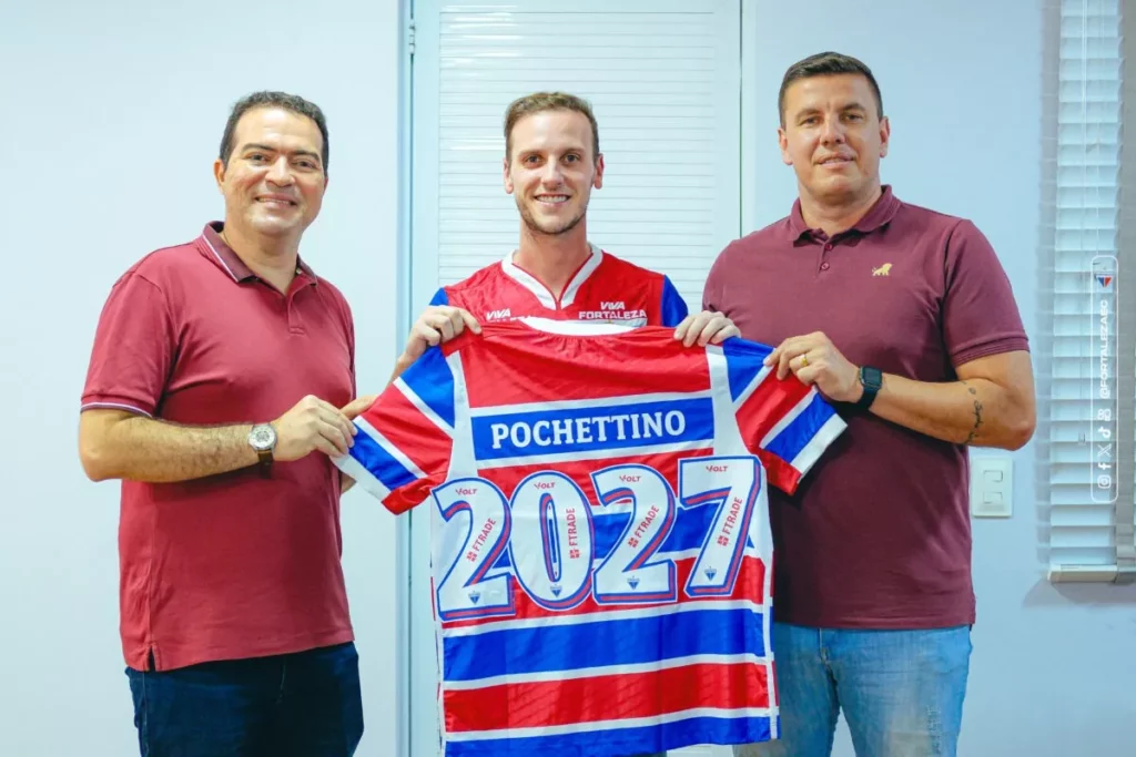 Fortaleza renova contrato de Pochettino até 2027 2 Fortaleza renova contrato de Pochettino até 2027 ( Foto: Mateus Lotif / FEC)