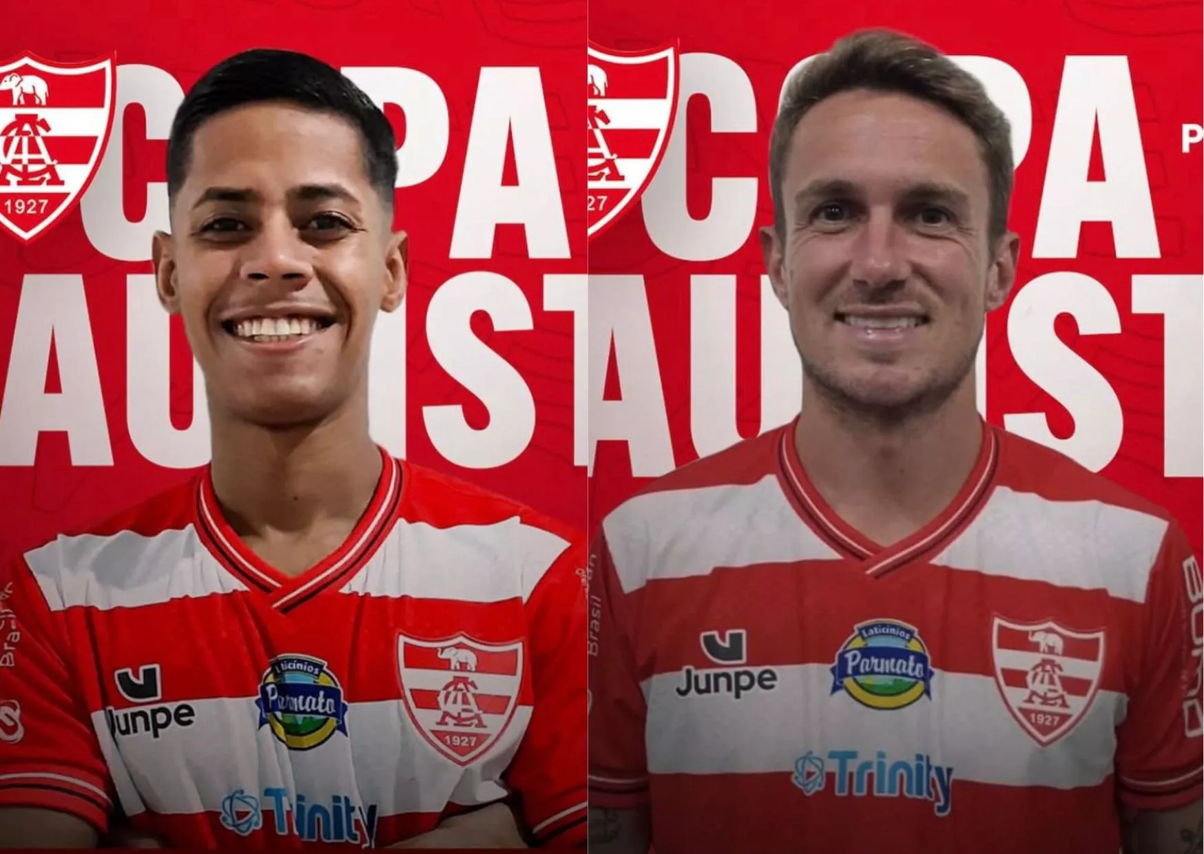 Com Lucas Hian e Bady, clube chega a 17 atletas anunciados (Foto: Divulgação / CAL)