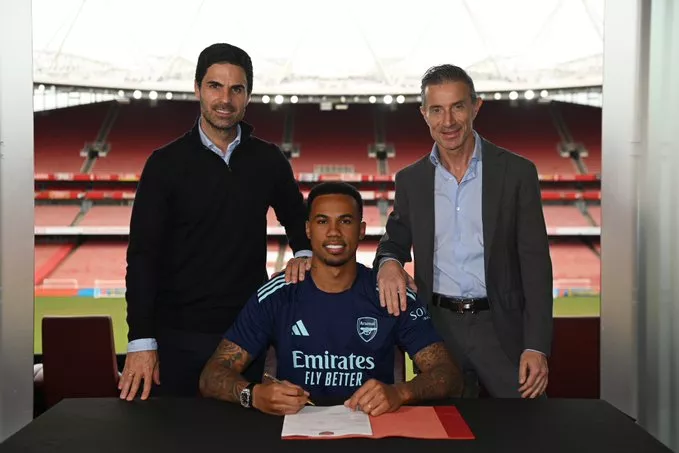 Gabriel Magalhaes renova com o Arsenal