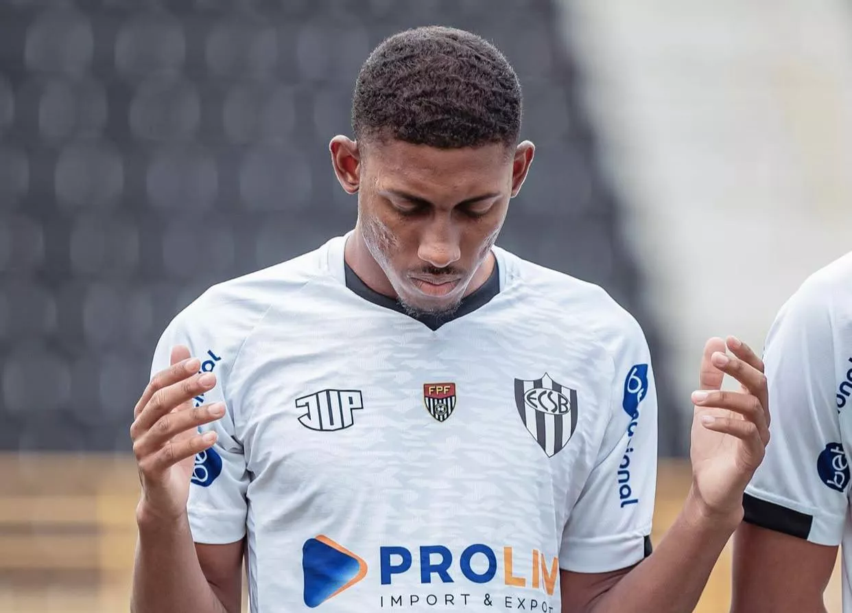 Vitor Hugo está no EC São Bernardo desde 2021 (Foto: Arquivo Pessoal / Instagram)