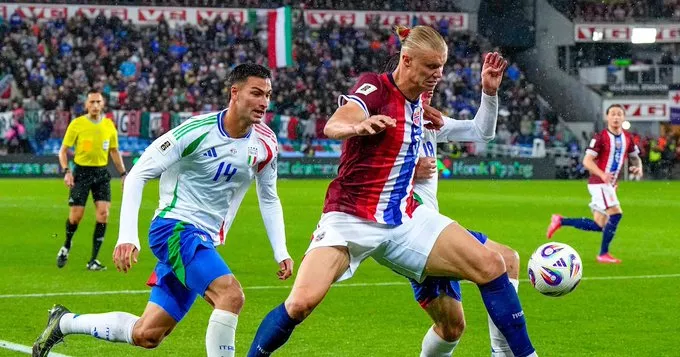 Itália inicia campanha rumo à Copa de 2026 com humilhante derrota em visita à Noruega