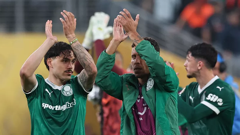 Jogadores do Palmeiras mostram confianca apos empate com o Porto