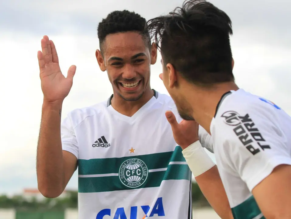 Matheus Cunha jogou na base do Coritiba . Foto: Divulgação/Coritiba