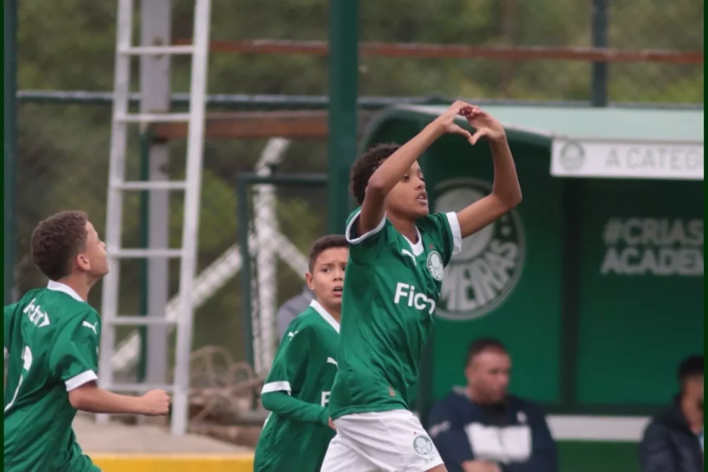 PAULISTA SUB-11: São Paulo, Corinthians e Palmeiras vencem com tranquilidade (Foto: Divulgação/Palmeiras)