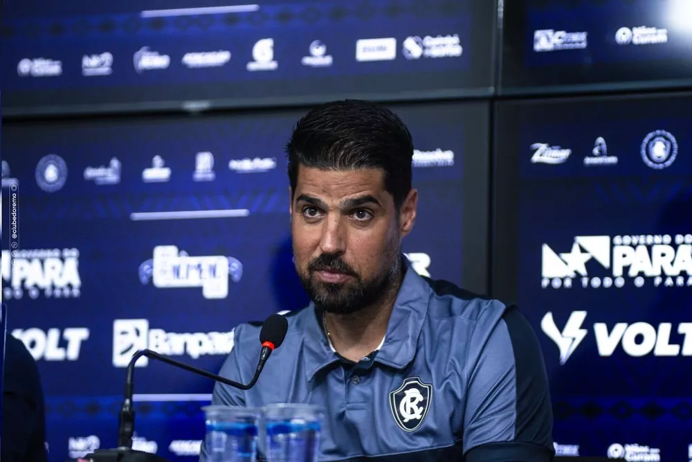 Estreante no Remo, António Oliveira admite superioridade do rival 2 Estreante no Remo, António Oliveira admite superioridade do rival (Foto: Samara Miranda / Ascom Remo)