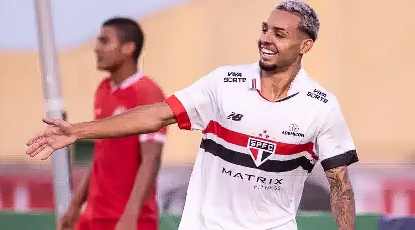 Matheus Alves. Foto: Guilherme Veiga / São Paulo FC
