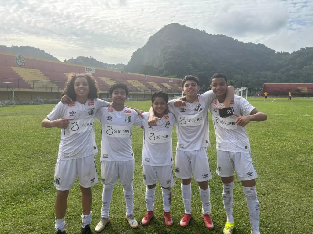 PAULISTA SUB-13: Santos faz 9 a 0 no Santo André