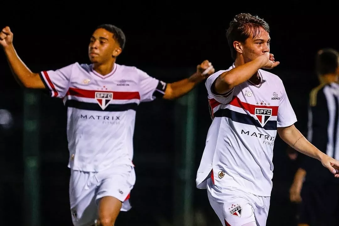 PAULISTA SUB-20: São Paulo goleia; Corinthians e Santos vencem fora de casa (Foto: Divulgação/SPFC)