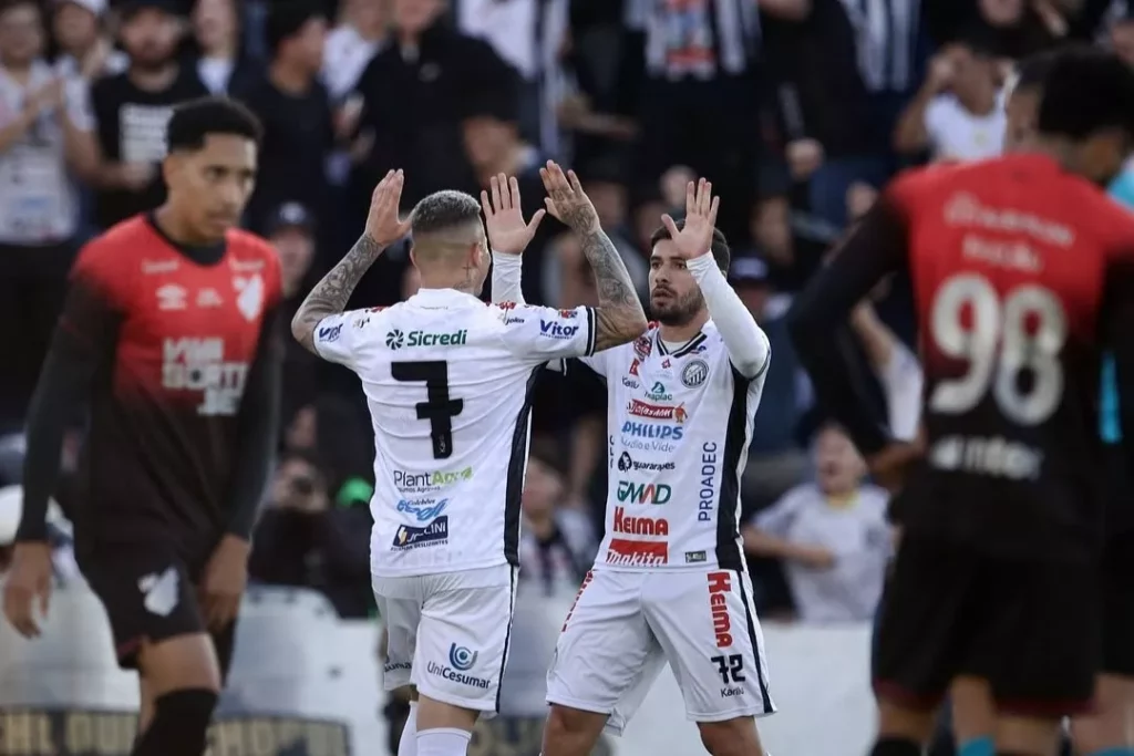 Operário-PR 2 x 2 Athletico-PR – Fantasma segura empate com um a menos