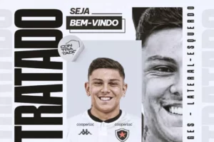 Botafogo-PB acerta contratação de lateral-esquerdo