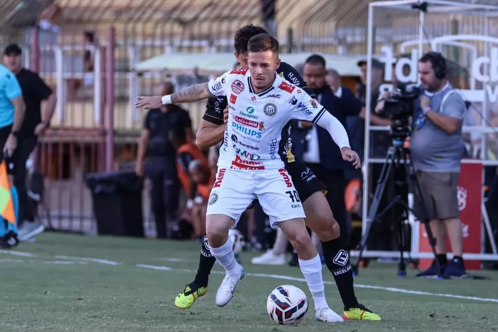 Série B: Alex reconhece desempenho abaixo do Operário-PR 3 Nos minutos finais (Foto: Reprodução/Instagram)