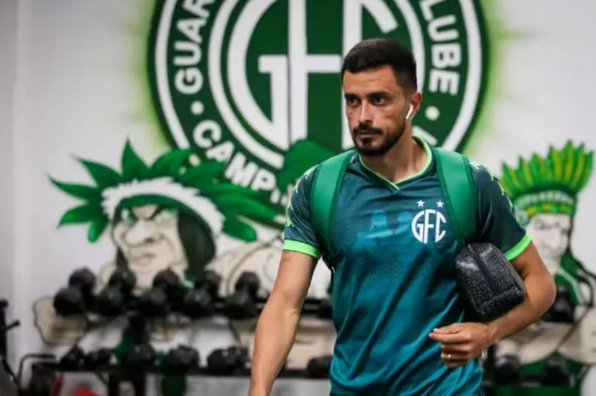 Anderson Leite, do Guarani. Foto: Raphael Silvestre/Guarani FC