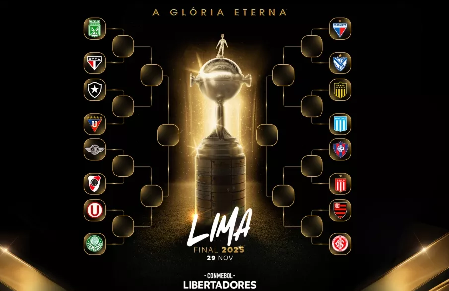 Libertadores 2025: saiba datas, horários e onde assistir aos jogos das oitavas de final