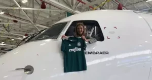 Palmeiras levará parte do elenco ao Mundial em jatinho de Leila Pereira