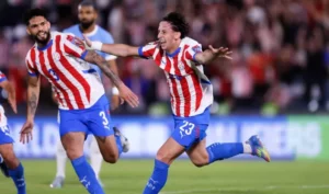 Paraguai 2 x 0 Uruguai - Paraguai mantém embalo e encaminha vaga na Copa do Mundo