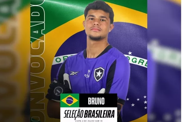 Bruninho Samudio é convocado pela seleção sub-15
