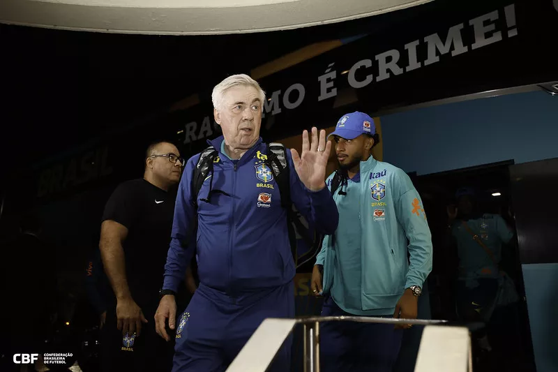 Veja o cenario da selecao antes da estreia de ancelotti