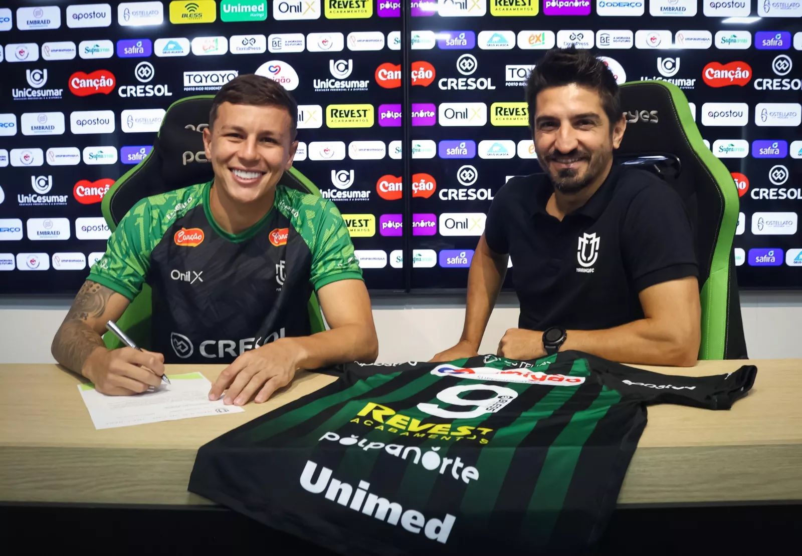 Maringá renova com atacante e anuncia 1º reforço na Série C 1 Maringá Moraes