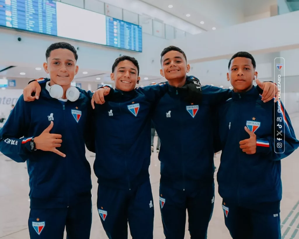 Sub-13: Fortaleza embarca para a disputa da Internacional Cup San Barnaba Marino