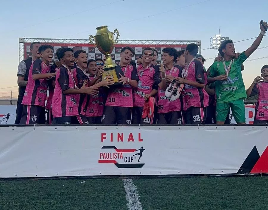 EC São Bernardo é campeão do Pré-Paulistão Sub-14 com campanha impecável