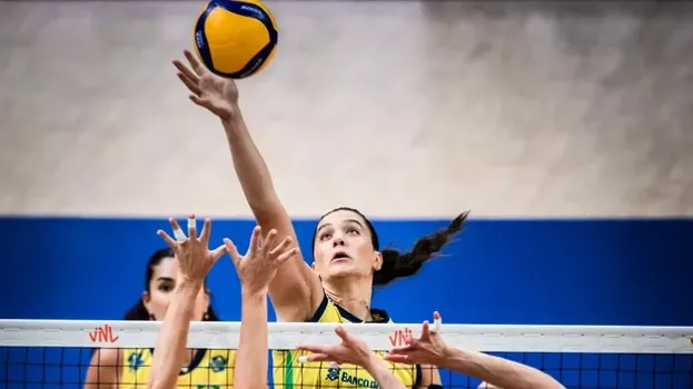 Ana Cristina brilha e Brasil bate República Dominicana na Liga das Nações de Vôlei