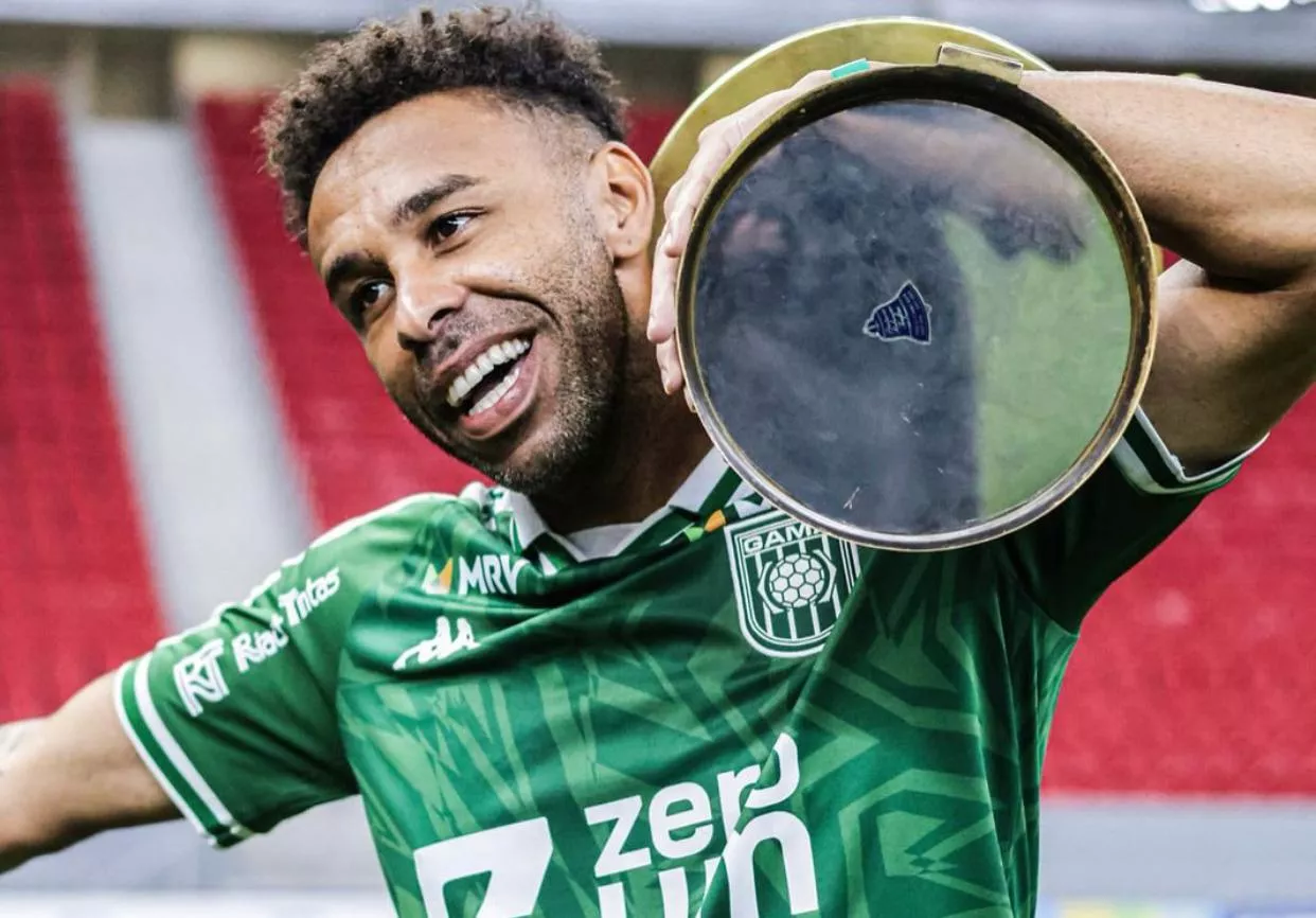 Zagueiro Wellington Silva foi campeão do Candango com o Gama (Foto: Divulgação / Gama)