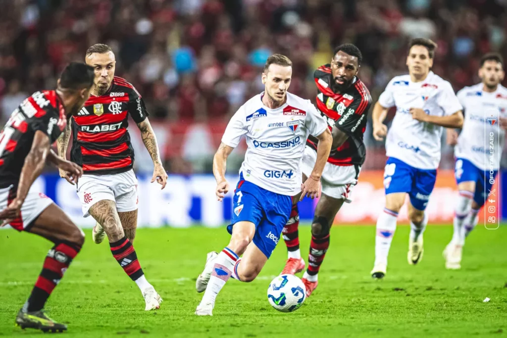 Fortaleza goleado Flamengo Brasileirão