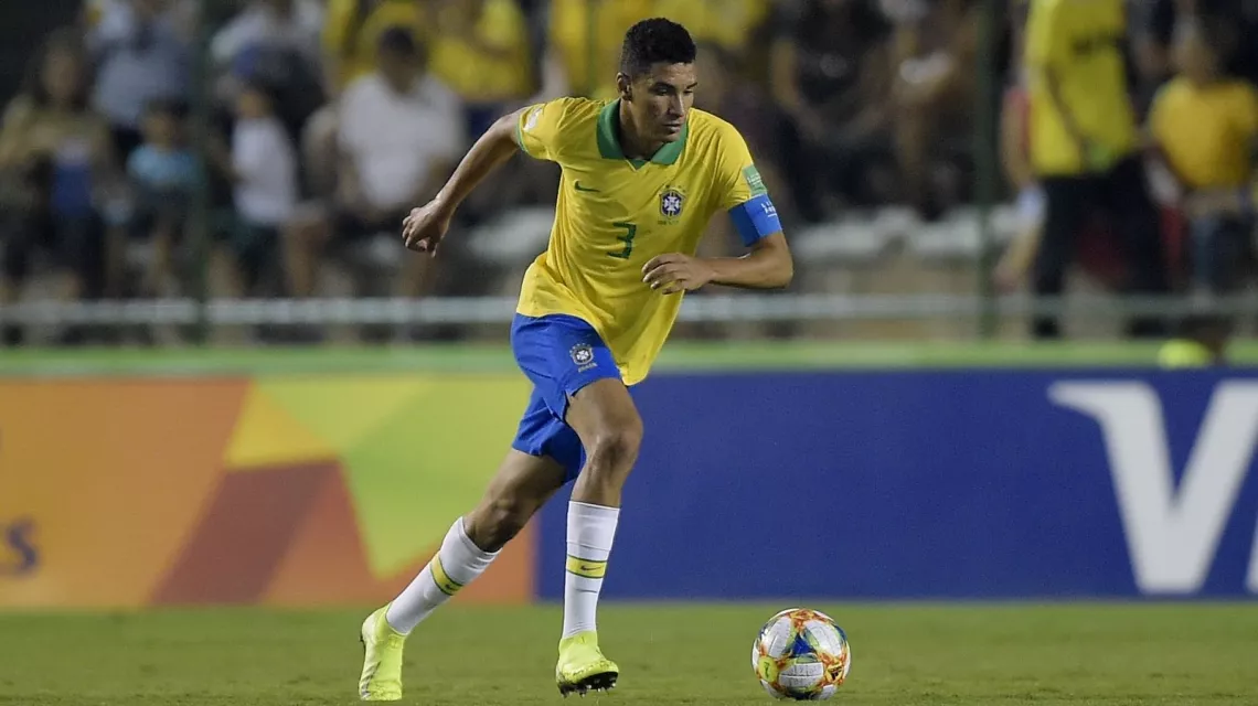 Henri na seleção brasileira - Foto: Rafa Peixe/ASCOM CRB