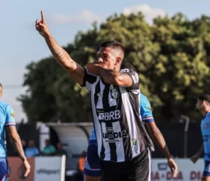 Ceilândia-DF 3 x 0 Porto Velho-RO - Gato Preto no topo da Série D