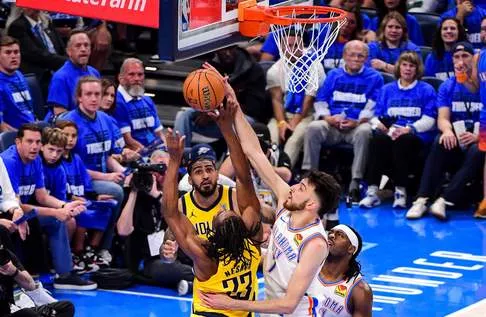 Oklahoma vence Indiana e fica a uma vitória do título na NBA 2 NBA - Finais - 2025