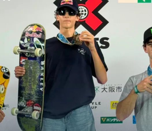 Gui Khury é ouro no Vert dos X-Games e se isola como adolescente recordista